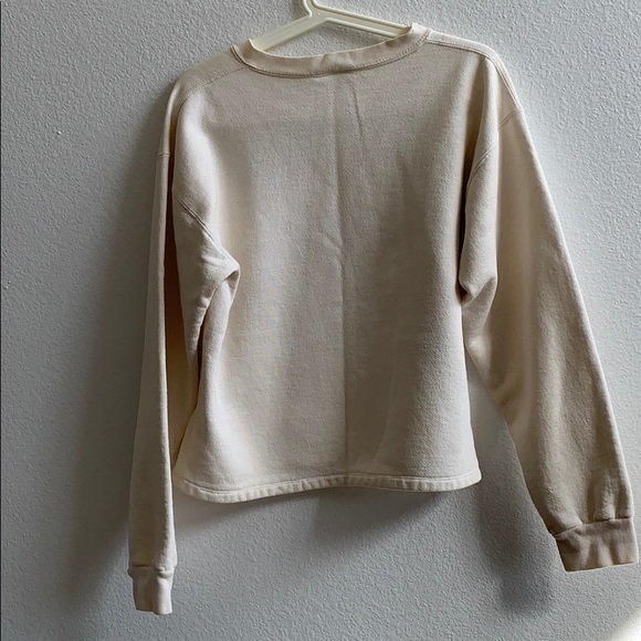 Bear Cream Sweatshirt Sz Small - Picture 6 of 6